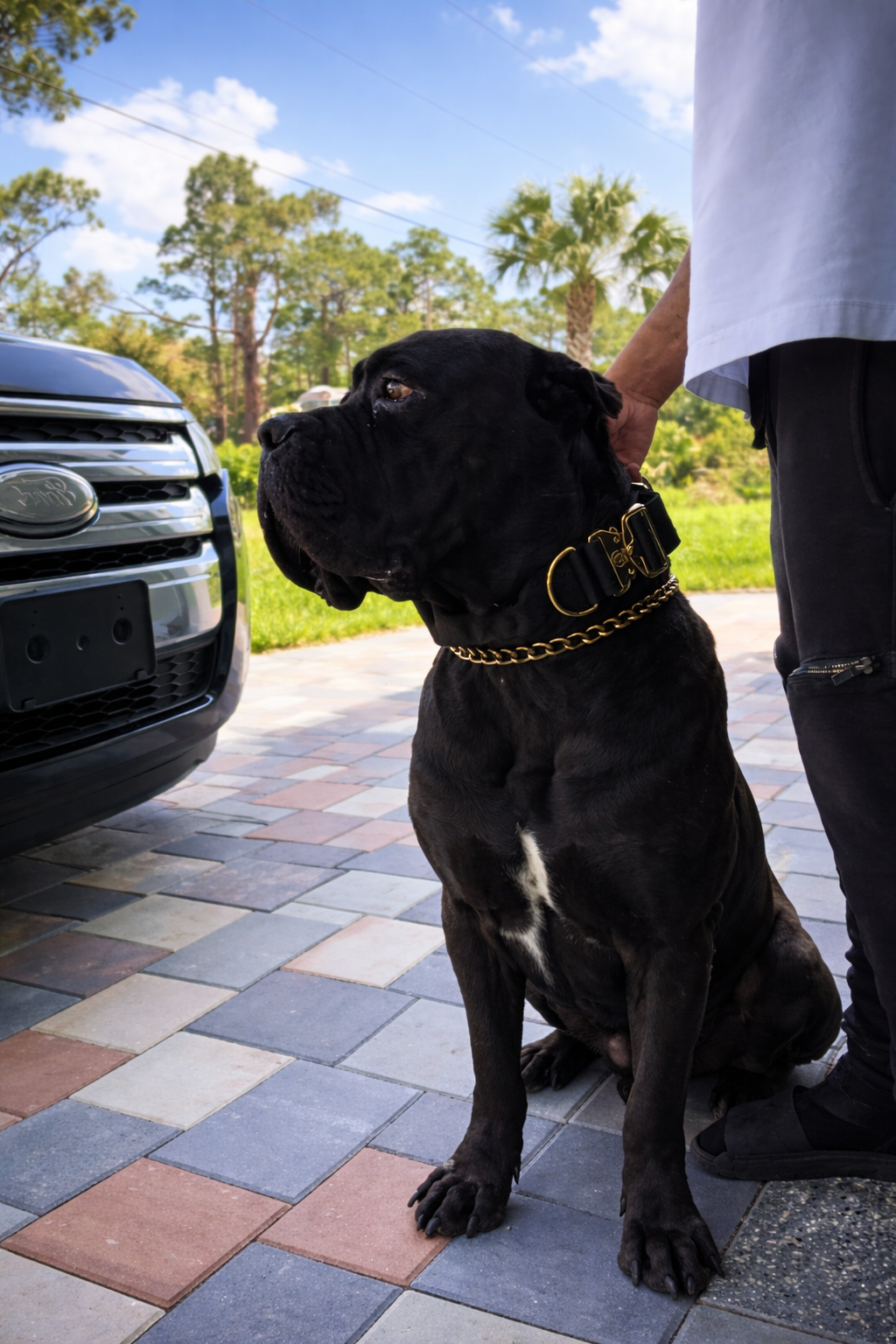 Dog Collar 5 inch – Cane Corso, Pitbull & Rottweiler