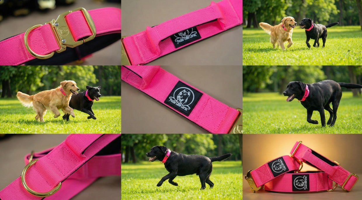Collar  para Perros 3.8 cm – Cane Corso, Pitbull & Rottweiler